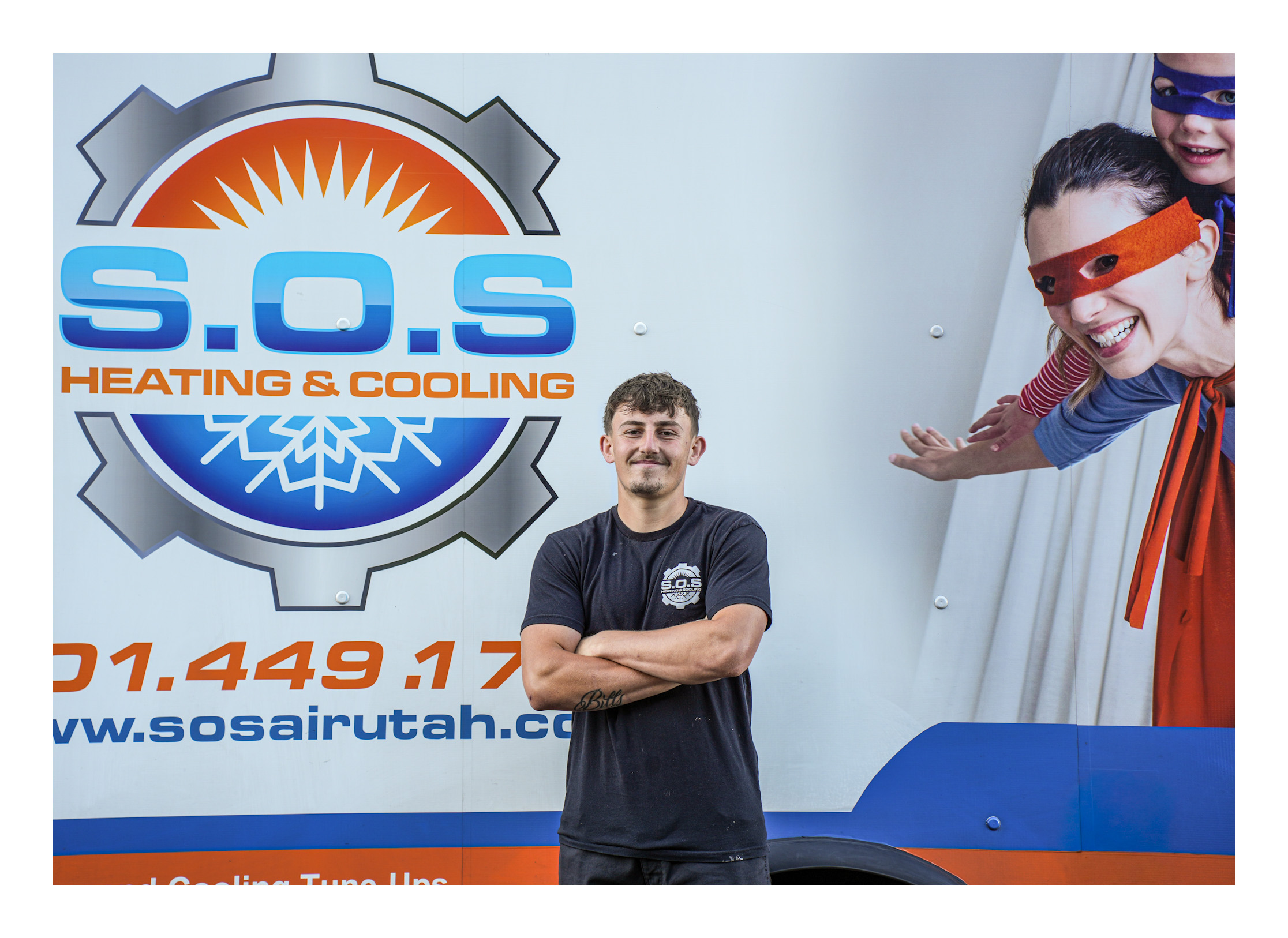 Brandon Bills — HVAC Apprentice at S.O.S Plumbing, Heating, & Cooling