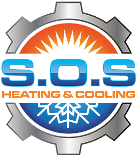 S.O.S Heating & Cooling Logo
